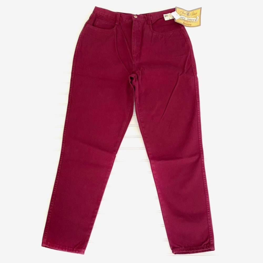 Vintage 1995 NWT Bill Blass Classic Design Traditional Fit Mom Jeans Size 16